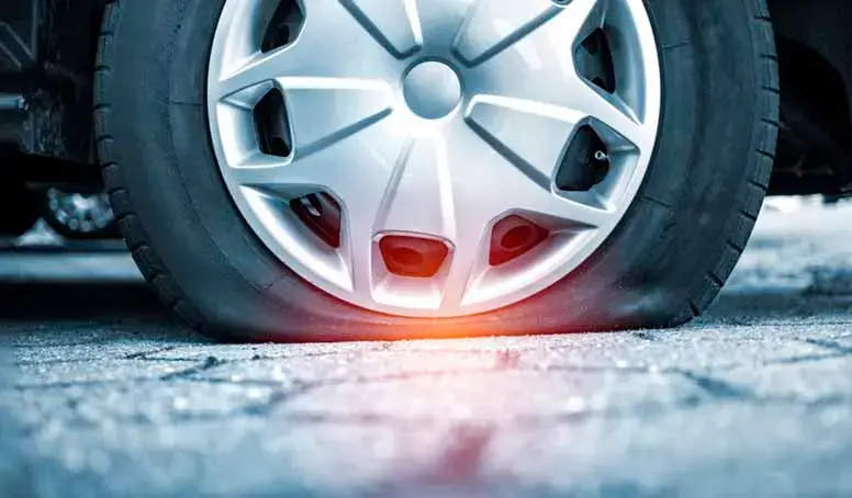 Tyhjäksi vuotanut rengas